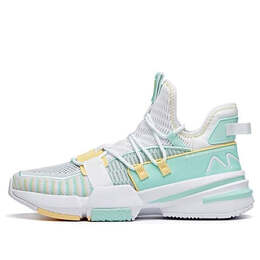 Кроссовки легкие 1 Anta, белый 112021609-7 | white/green/yellow
