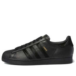 Кроссовки kader sylla x superstar adv Adidas, черный gx7172 | black