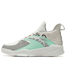 Кроссовки ling уровень Anta, серый 912011186-5 | grey/mint green/white