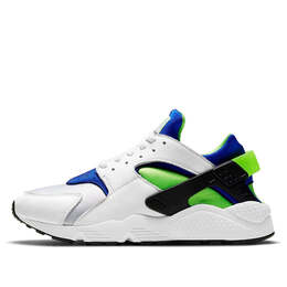 Кроссовки Air Huarache Nike, белый dd1068-100 | white/blue/green