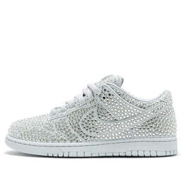 Кроссовки x кактусовый блошиный рынок x swarovski dunk low Nike, белый cz2670-001 | white