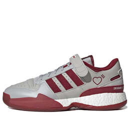 Кроссовки сделаны человеком x форум низкий Adidas, серый s42977 | grey/red