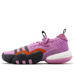 Кроссовки trae young 2.0 баскетбольные кроссовки Adidas, сиреневый h06483 | pulse lilac/shadow navy/impact orange