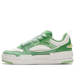 Кроссовки с низким содержанием сахара Anta, белый 912348001-5 | white/green/yellow