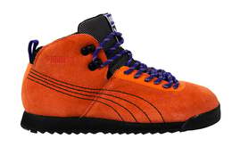 Мужские кроссовки из замши Roma Hiker на шнуровке 353795 05 Puma, оранжевый 3835349 | orange