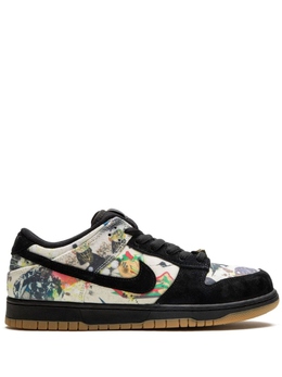 Кроссовки SB Dunk Low 'Rammellzee' из коллаборации с Supreme Nike, черный fd8778 | черный