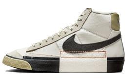 Nike Кроссовки Blazer Mid Pro Club Phantom Neutral Olive fb8891-002 | white black