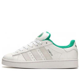 Кроссовки кампус 00-х Adidas, белый id2067 | footwear white/crystal white/semi court green