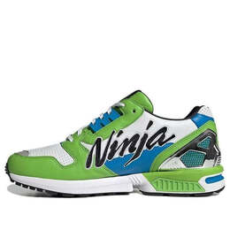 Кроссовки kawasaki ninja x zx 8000 Adidas, белый gw3358 | white/blue/green