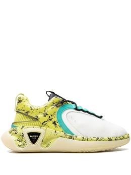 Balmain кроссовки B-runner с принтом, белый vm0vi261tmrh | белый