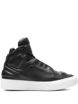 Maison Margiela высокие кожаные кеды "Черный/Белый", черный s37ws0342sy0793900 | черный
