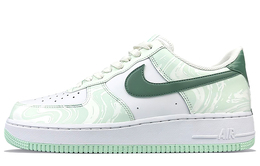 Кроссовки Nike Air Force 1 Skateboarding Shoes Men Low-top Green, белый fz4123-394(team40-抹茶冰) | white