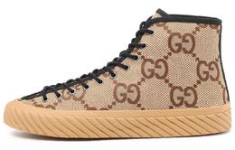 Мужские кеды Gucci, коричневый 703034 ukoh0 2590