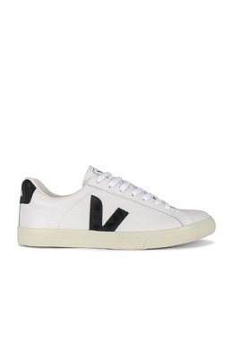 Кроссовки мужские Esplar Logo Veja, цвет Extra-White, Black vfja-mz54 | extra-white, black