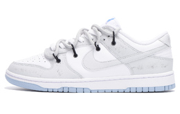 Nike Dunk Industrial Style потертые противоскользящие износостойкие низкие скейтбордские кроссовки мужские серый белый dv0831-109(team32-灰白做旧) | gray white