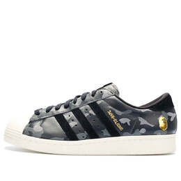 Кроссовки xa bathing ape непобедимая суперзвезда 80-х Adidas, черный s74774 | black