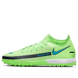Кроссовки фантом gt академия df tf Nike, зеленый cw6666-303 | green/blue/black