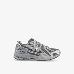 Низкие кроссовки из кожи и сетки с фирменной нашивкой 1906 года New Balance, серый r04276543 | harbor grey
