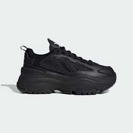 Кроссовки Adidas OZGAIA, цвет Black/White ig6045 | コアブラック/コアブラック/フットウェアホワイト
