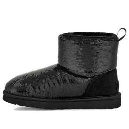 Кроссовки классические мини бутсы зеркальный мяч Ugg, черный 1151291-blk | black