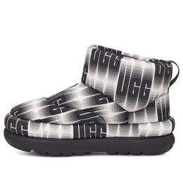 Кроссовки классические макси волна мини ботинок Ugg, черный 1132915-bwht | black/white