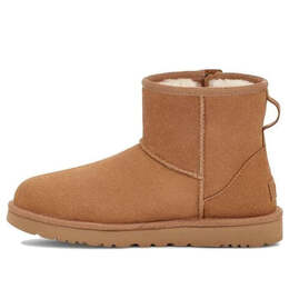Кроссовки классические мини bailey zip каштановые Ugg, коричневый 1151230-che | light brown