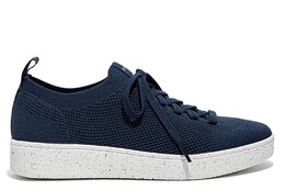 Кроссовки Rally e01 на танкетке разной вязки Fitflop, синий 01510269-57 | azul