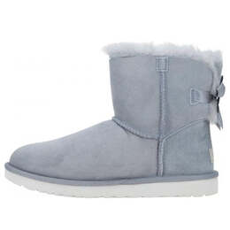 Кроссовки мини bailey bow ii boot Ugg, серый 1016501-afg | grey