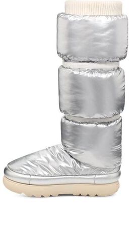 Кроссовки классические макси ультра высокие ботинки Ugg, серебряный 1135152-mslv | metallic silver