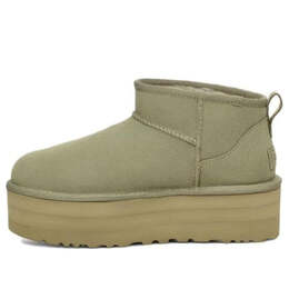 Кроссовки классические ультра мини на платформе Ugg, зеленый 1135092-sdc | green
