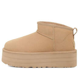 Кроссовки классические ультра мини платформа Ugg, серый 1135092-dri | light graybrown