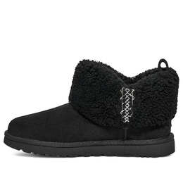 Кроссовки классические ультра мини плетеные Ugg, черный 1151750-blk | black