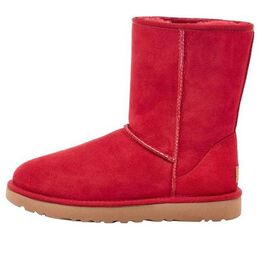 Кроссовки классические короткие ii Ugg, красный 1016223-kss | red