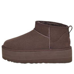 Кроссовки классические ультра мини платформа Ugg, коричневый 1135092-cho | chocolate