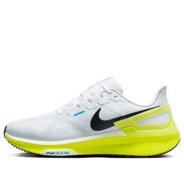 Кроссовки Air Zoom Structure 25 Nike, белый dj7883-108 | white/cyber/photo blue/black