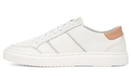 Стильные женские кеды для скейтбординга с низким верхом Ugg 1130775-brwh | white/pink