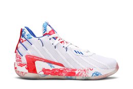 Кроссовки Adidas Dame 7, белый fz1102 | white