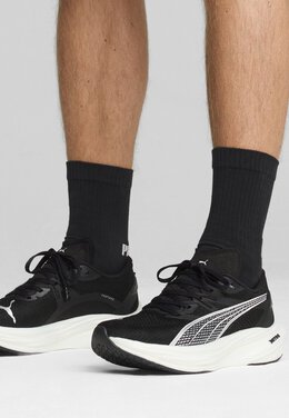 Кроссовки DEVIATE NITRO Puma, черный pu142a1xu-q12 | black white