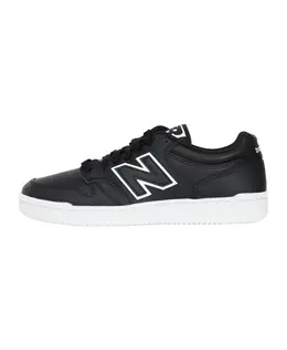 И кожаные кроссовки New Balance, черный bb480lbtblack | schwarz