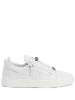 Giuseppe Zanotti кеды Frankie с молниями, белый ru40019002 | белый
