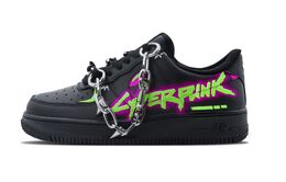 Кроссовки Nike Air Force 1 Skateboard Shoes Men Low-Top Black cw2288-001(team147-霓虹末日) | black