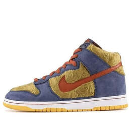 Кроссовки sb dunk high premium Nike, синий 313171-781 | blue