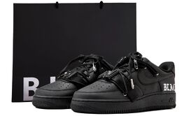 Мужские кроссовки для скейтбординга Nike Air Force 1, Black cw2288-001(team55-哑光黑银叁s-box) | black