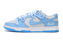Кроссовки Nike Dunk Skateboard Shoes Men Low-Top White dv0831-001(team59-男款蓝色五)
