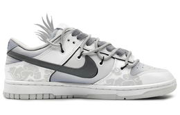 Кроссовки Nike Dunk Skateboard Shoes Men Low-Top Gray dv0831-101(team16-白凤吟飞男款灰白)