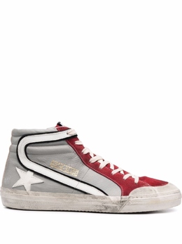 Golden Goose высокие кеды Slide, серый gmf00211f00258581540 | серый