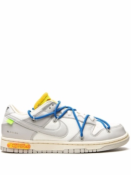 Nike X Off-White кроссовки Dunk Low из коллаборации с Off-White, белый dm1602 | белый