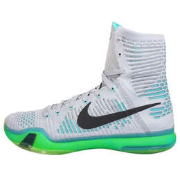 Кроссовки kobe 10 elite Nike, серый 718763-041 | wolf gray/white/