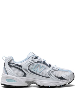 New Balance кроссовки 530 "Белый/Темно-серый арктический/Светло-голубой хром", белый mr530ra | белый