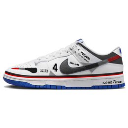 Кроссовки Nike Dunk Skateboard Shoes Men Low-Top Blue White, синий dv0831-104(team56-赛车游戏) | university blue/white/black